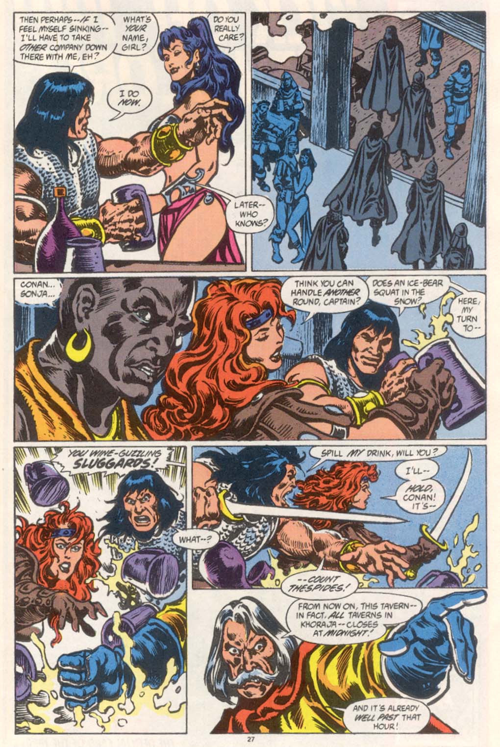 Read online Conan the Barbarian (1970) comic -  Issue #248 - 21