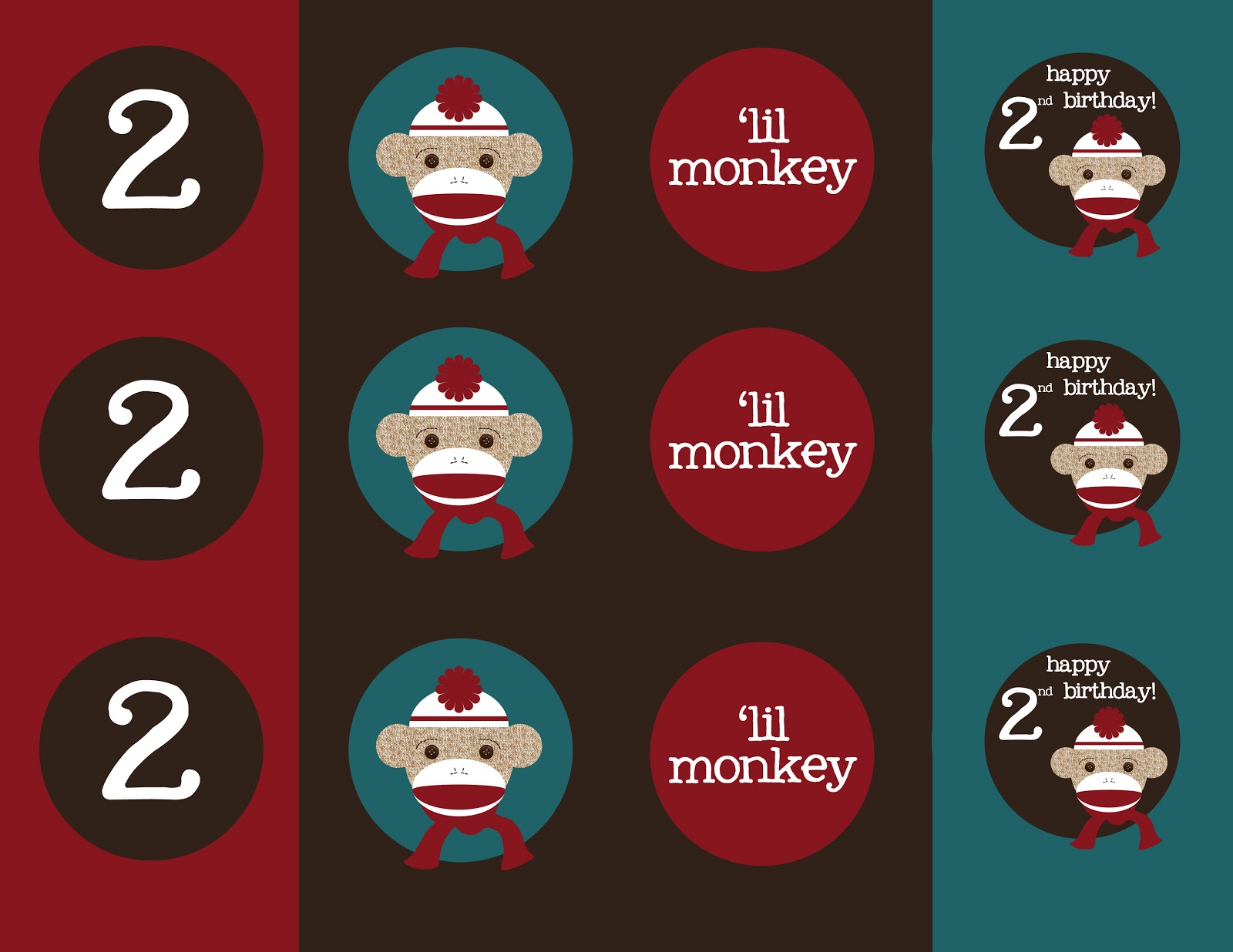 my-messy-manger-free-sock-monkey-birthday-printables-cupcake-toppers