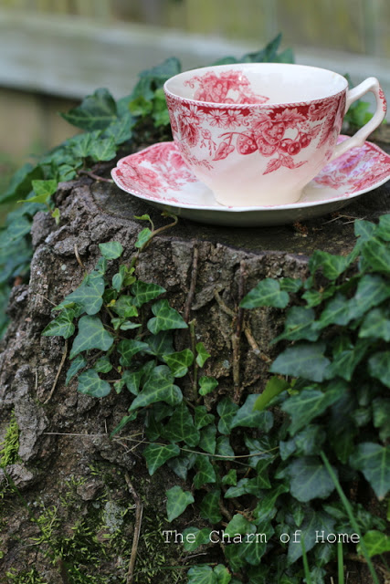 Tea in the garden: The Charm of Home