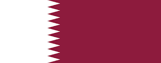 Bendera Negara Qatar di Kawasan Timur Tengah