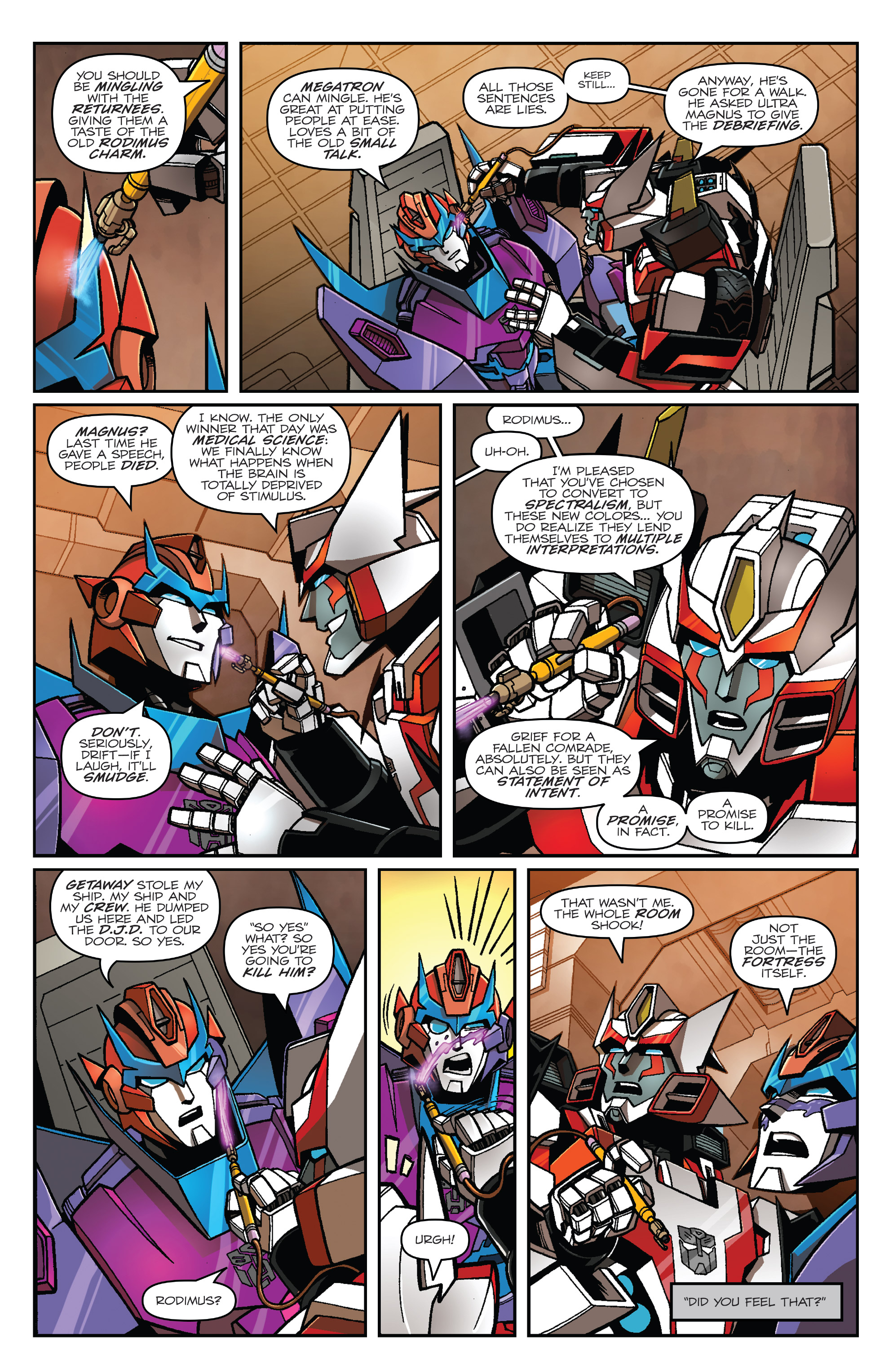 Read online Transformers: Lost Light comic -  Issue # _TPB 1 - 17