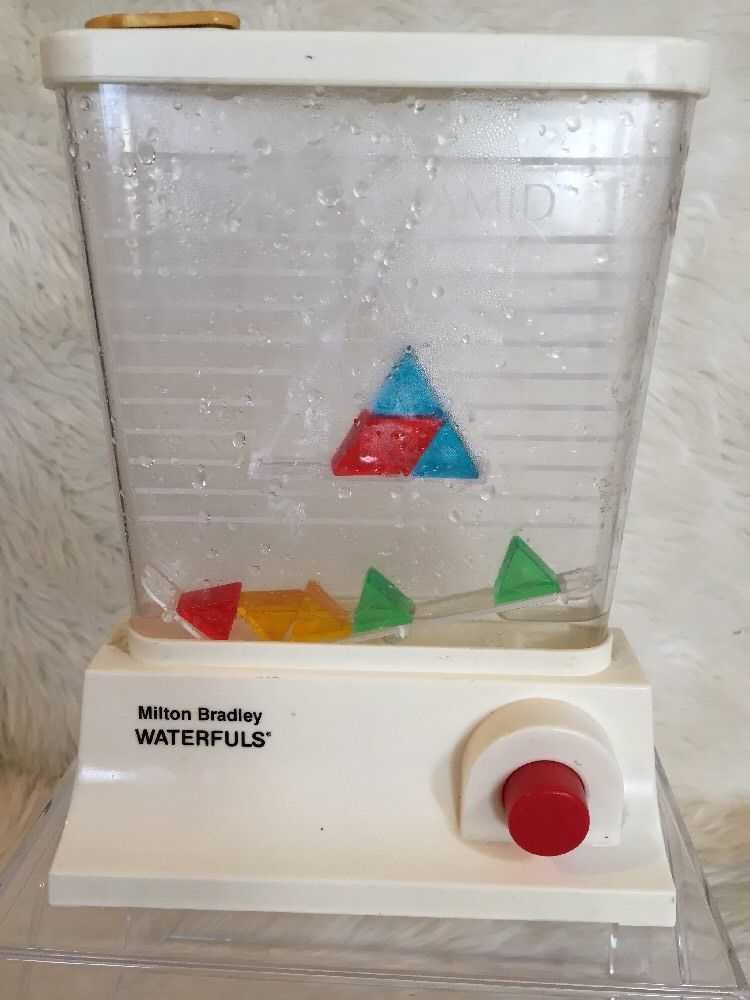 TOMY WATER GAMES VINTAGE TOYS WATERFUL WONDERFUL JEU D EAU 80s MILTON