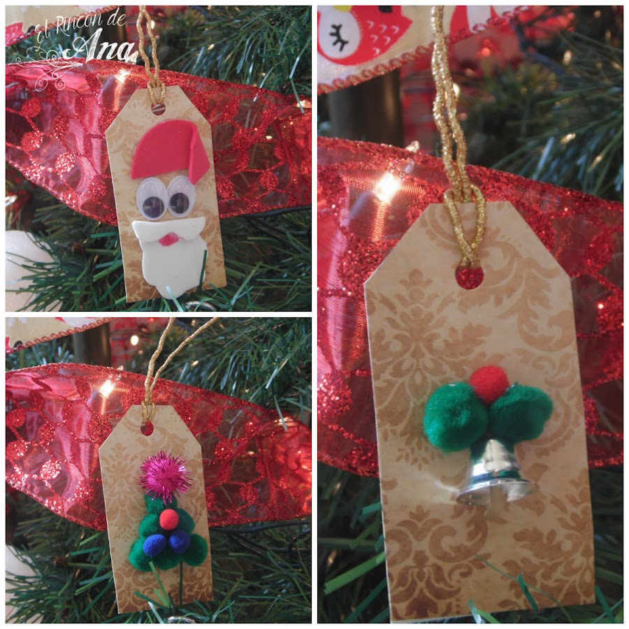 Etiquetas para los regalos navideños y Pan de leche