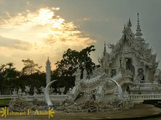 Wat Rong Khun in Chiang Rai Province, North Thailand