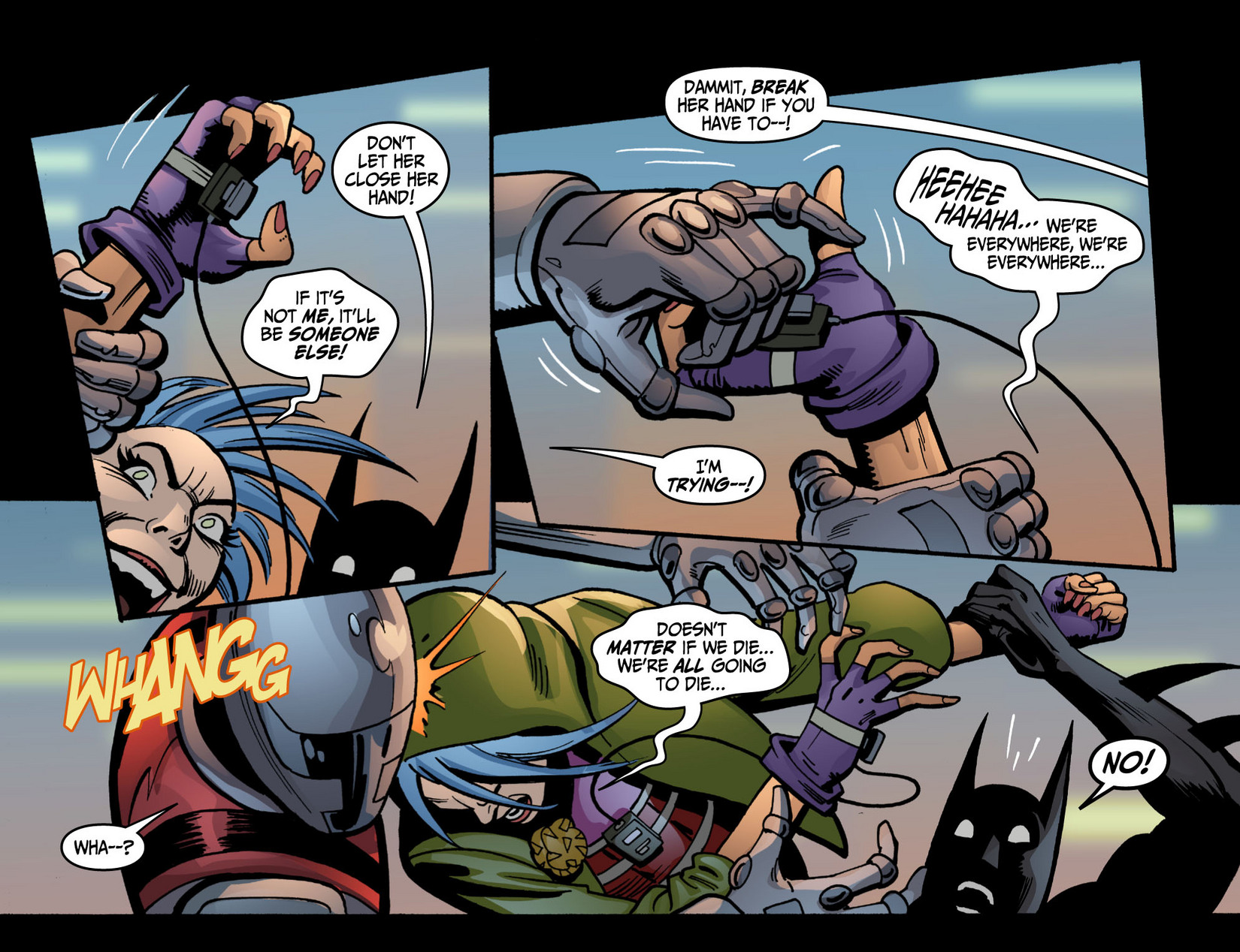 Read online Batman Beyond (2012) comic -  Issue #12 - 5