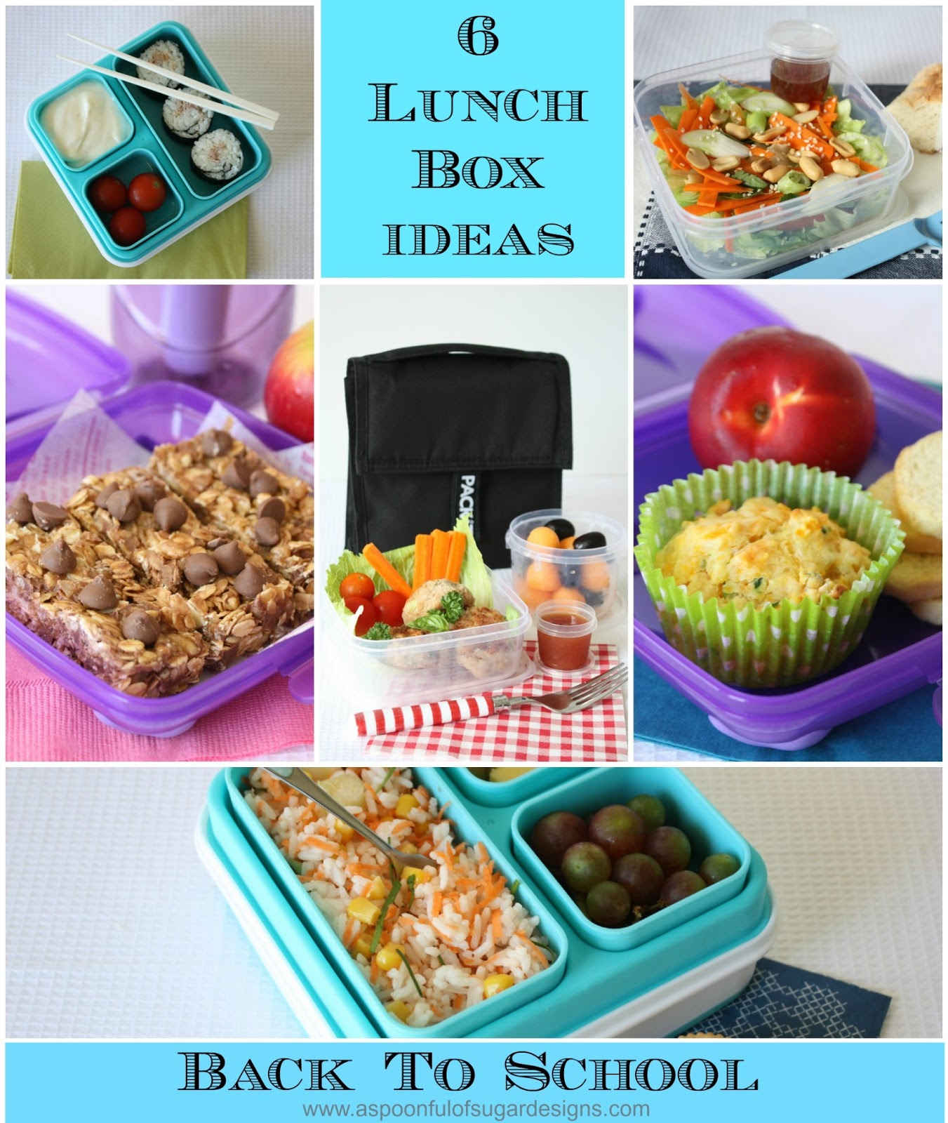 Lunch Box Ideas - A Spoonful of Sugar