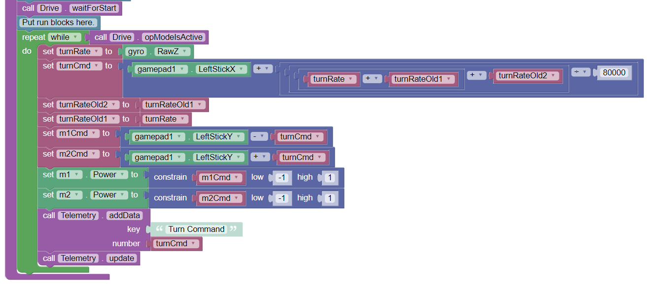 ftc block programming