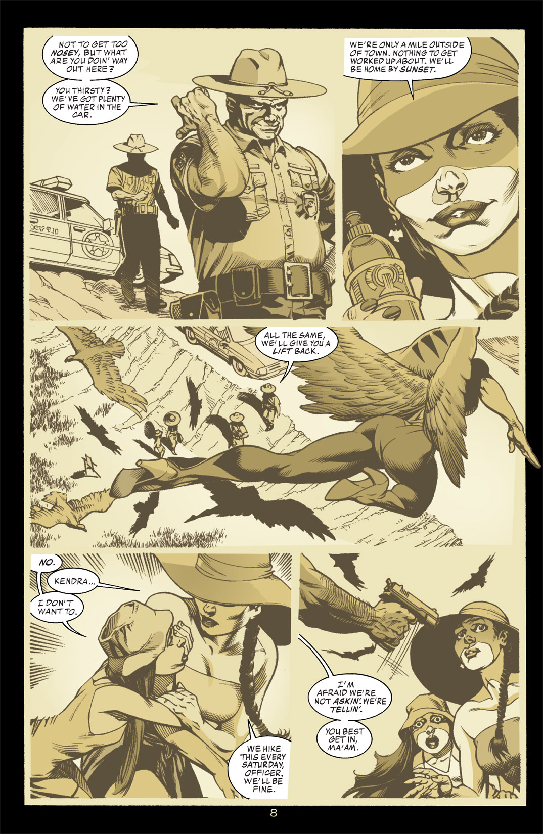 Hawkman (2002) Issue #9 #9 - English 8