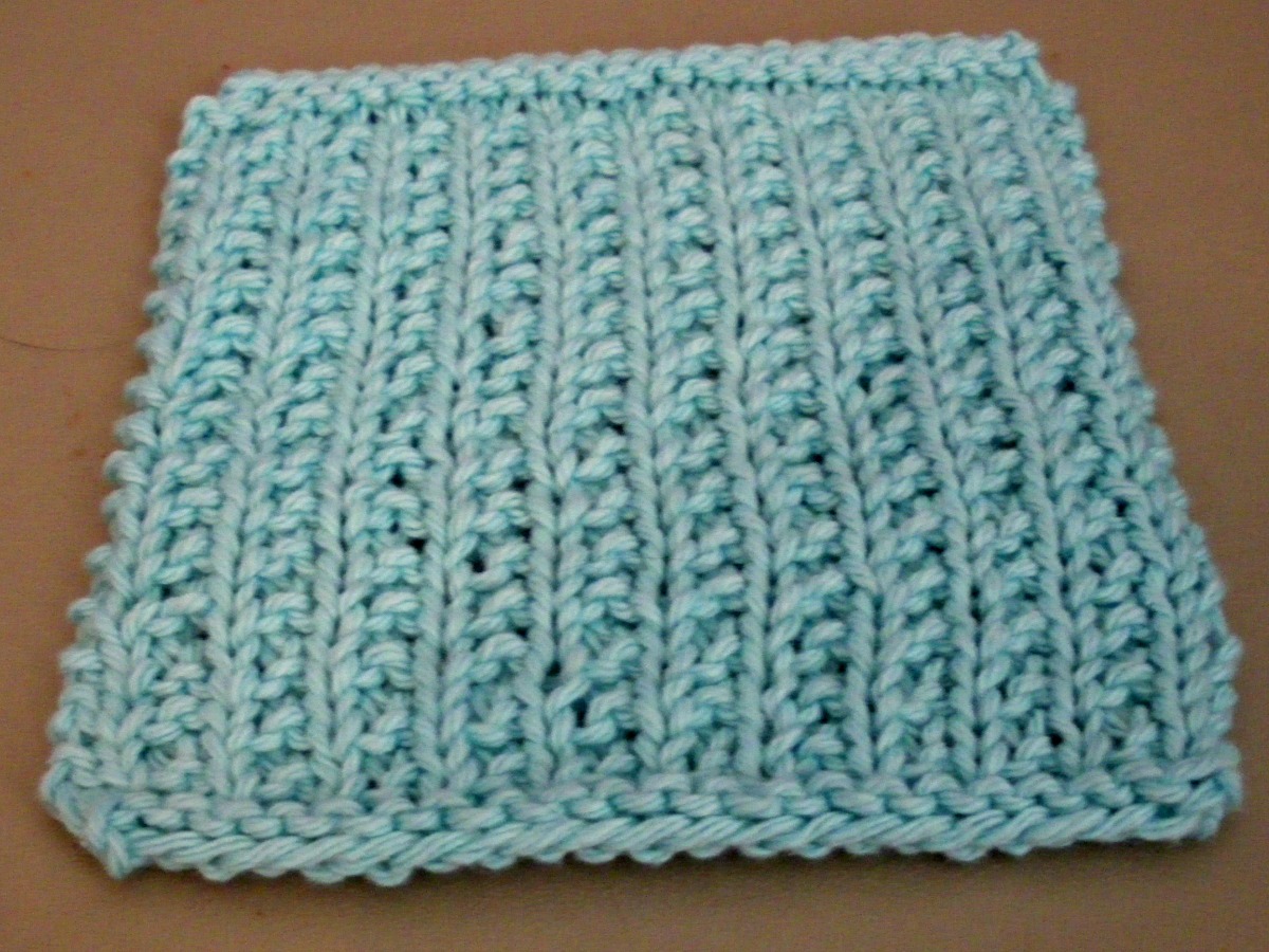 Knitting Swatches Feb 5th 2016 Swatch Rice Stitch