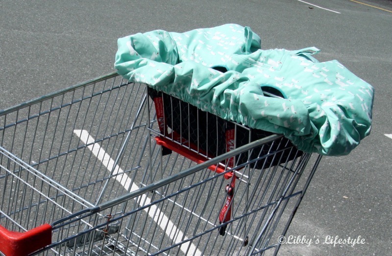 Shopping Trolley Cover The do's and don'ts tutorial. Libby's Lifestyle.