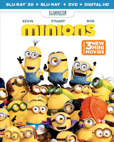 Minions (2015) 3D Blu-Ray Cover