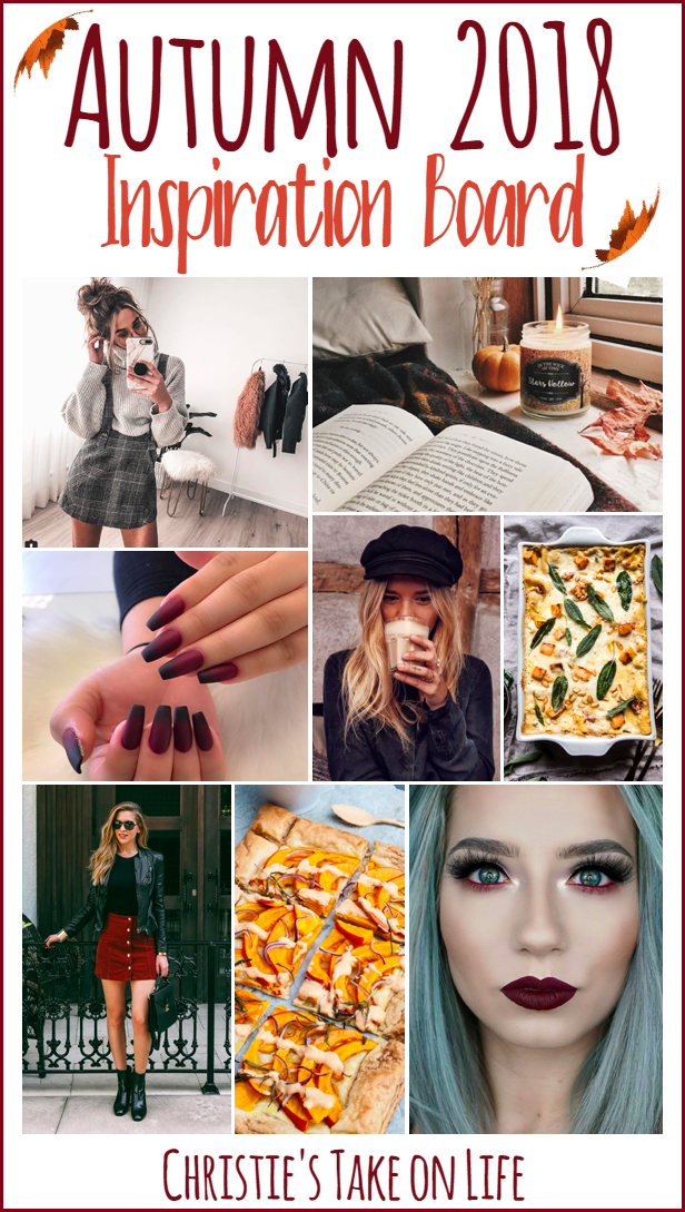 Fall Mood Board Autumn Inspiration Board