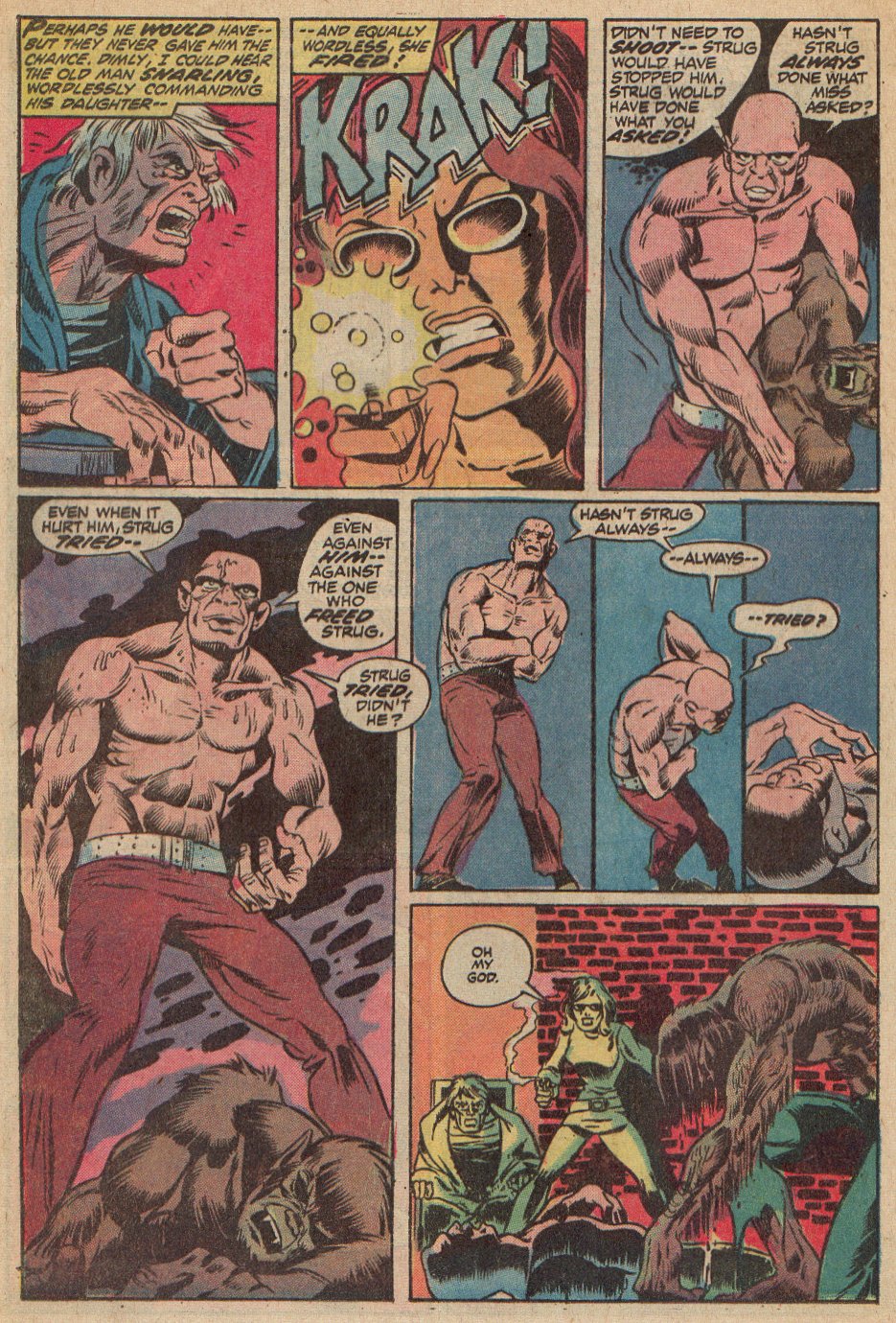 Read online Werewolf by Night (1972) comic -  Issue #1 - 17