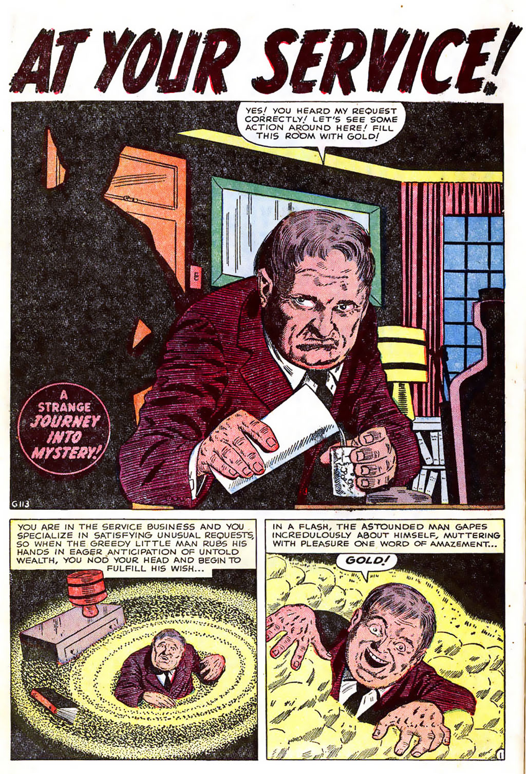 Read online Journey Into Mystery (1952) comic -  Issue #25 - 10