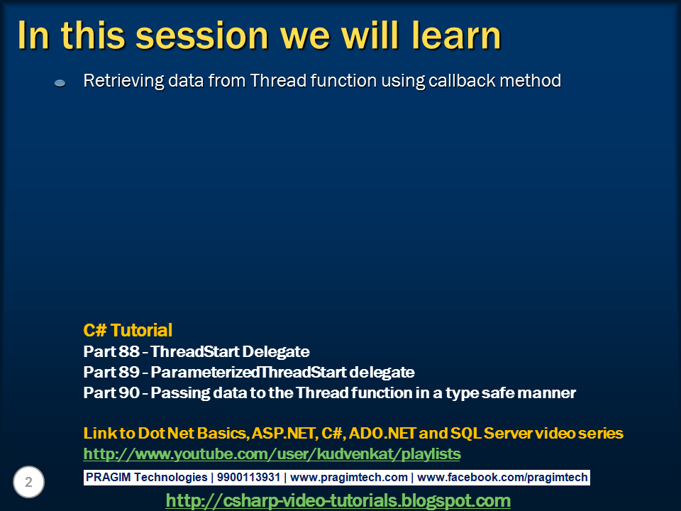 Sql server, and c video tutorial Part 91 Retrieving data from