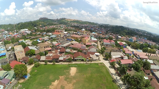 Foto Udara Seputaran Daerah Air Putih Kota Samarinda 