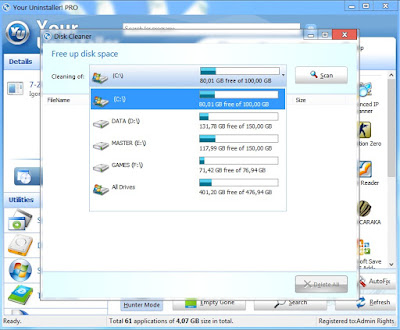 Cara Menggunakan Disk Cleaner di YourUninstaller! | VIAXNA.BLOG
