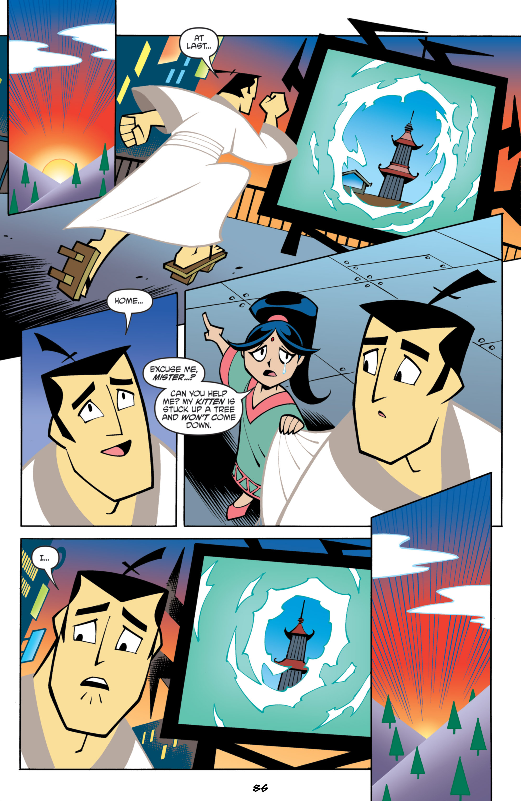 Read online Samurai Jack Classics comic -  Issue # TPB 2 - 87