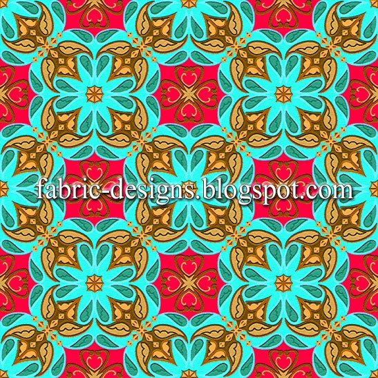 geometric patterns for fabric printing 2