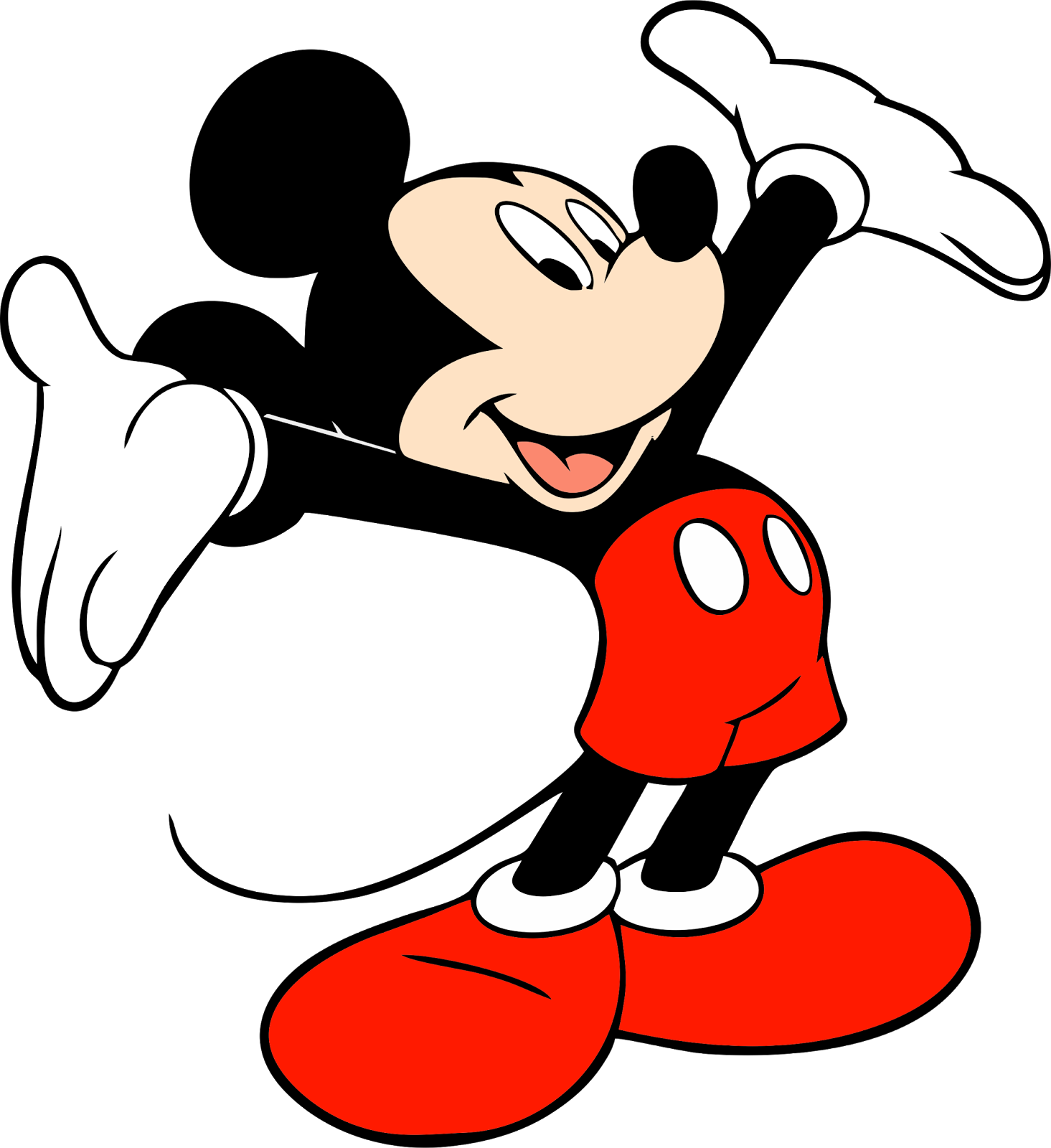 Download Vektor Mickey mouse HD Format PNG | DODO GRAFIS | Download