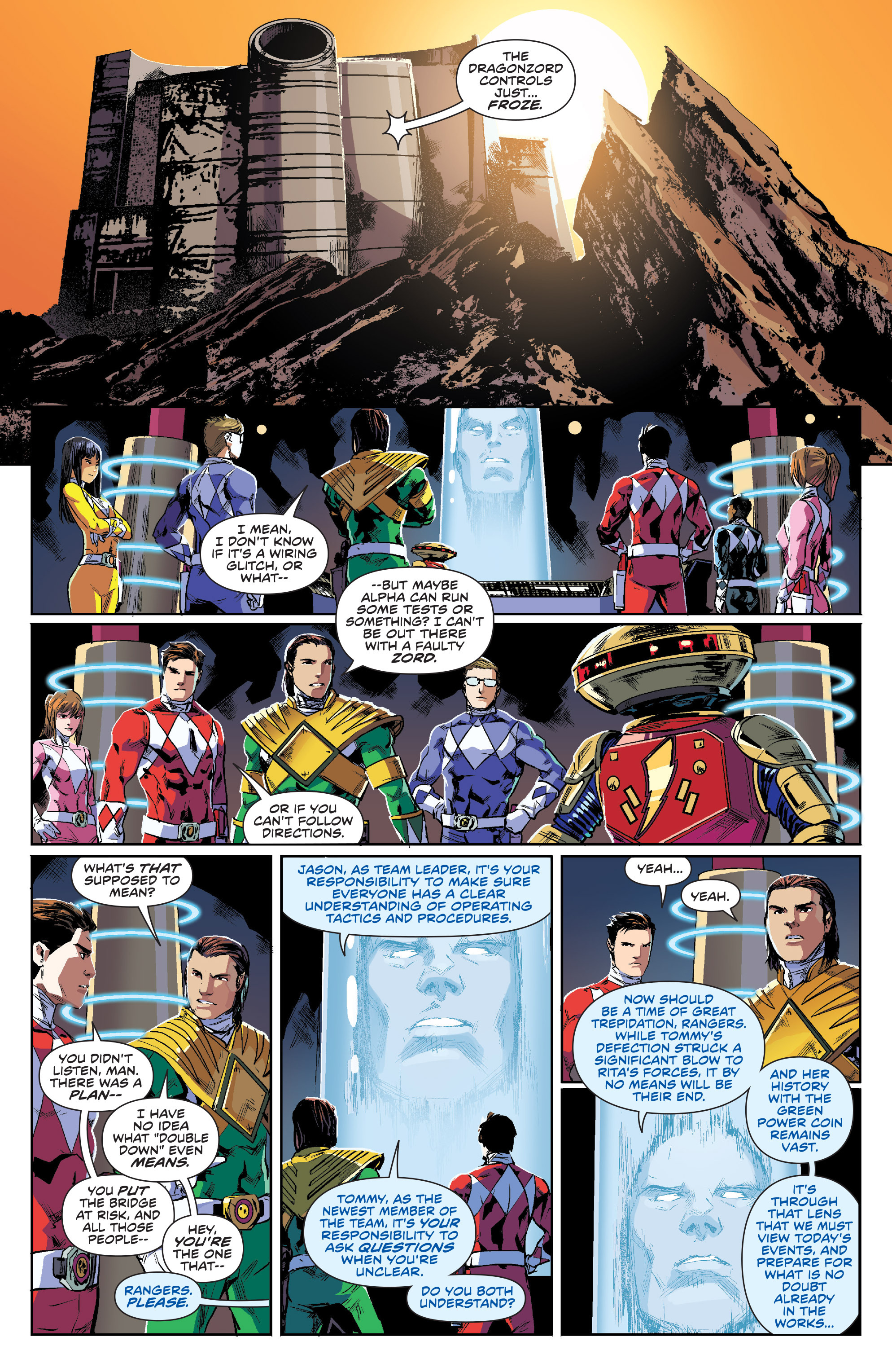 Read online Mighty Morphin Power Rangers comic -  Issue #0 - 13