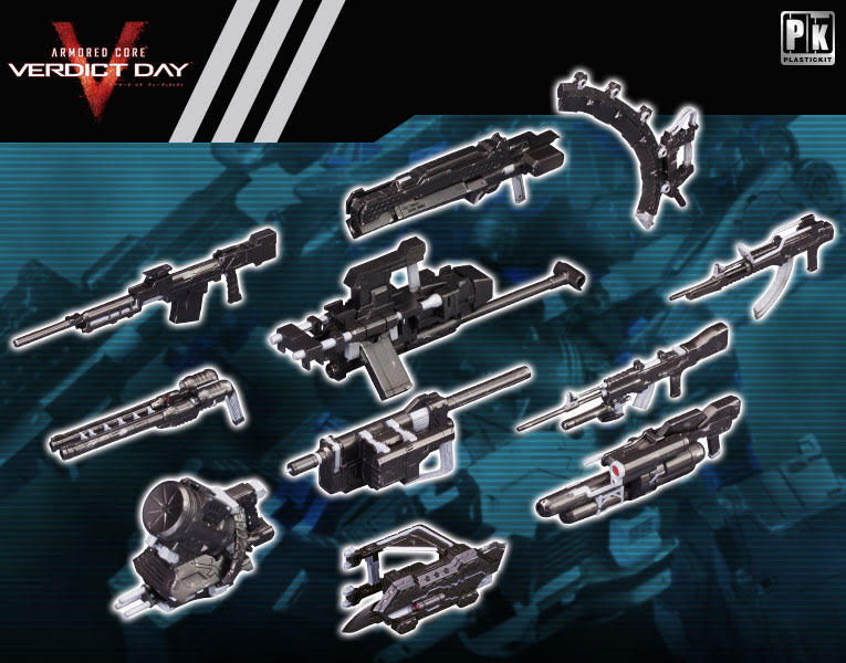 F.A.M.S.G: Armored Core - Weapon Unit 16/17/18 & Verdict Day Weapon Set