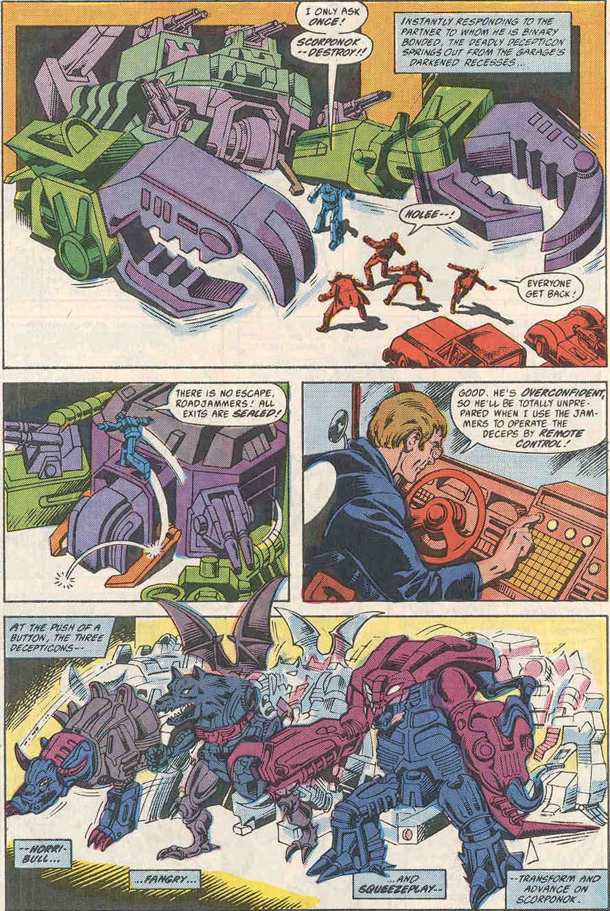 The Transformers (1984) issue 46 - Page 20