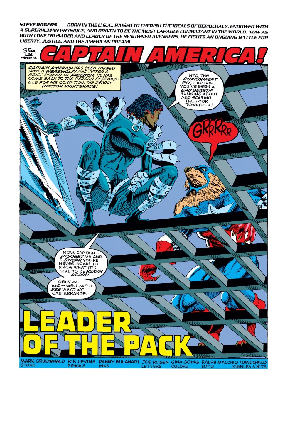 Read online Captain America (1968) comic -  Issue #406 - 2