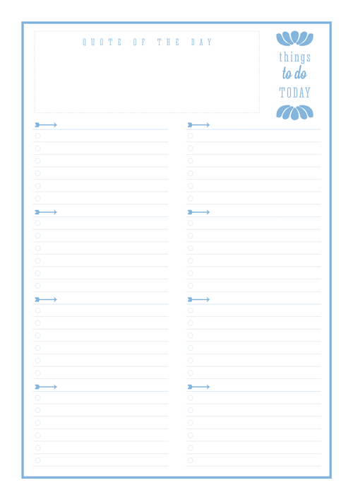 The Ultimate Free Printable Home Organizer To Do List