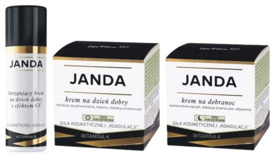 Wygraj zestaw kosmetyków Janda Konkurs