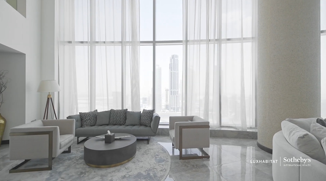 36 Photos vs. Address Dubai Mall Hotel Luxury Penthouse Interior Design Tour