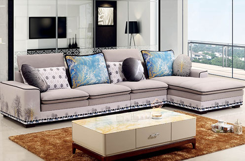 ​Chọn ghế sofa chất liệu gì cho phòng khách rộng?