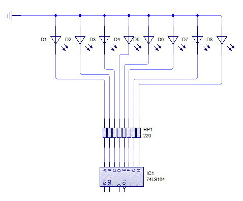 Variable Light Register Microprocessing & Integrated Circuits: Shift Register - Hello World