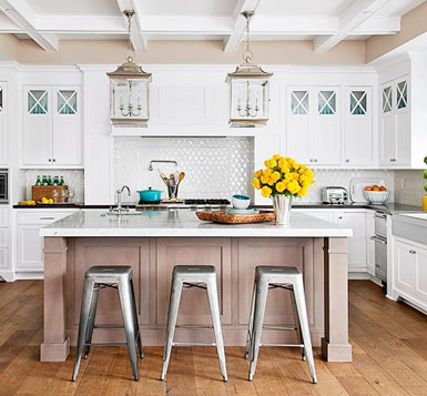 belle maison: styling 101: the kitchen countertop