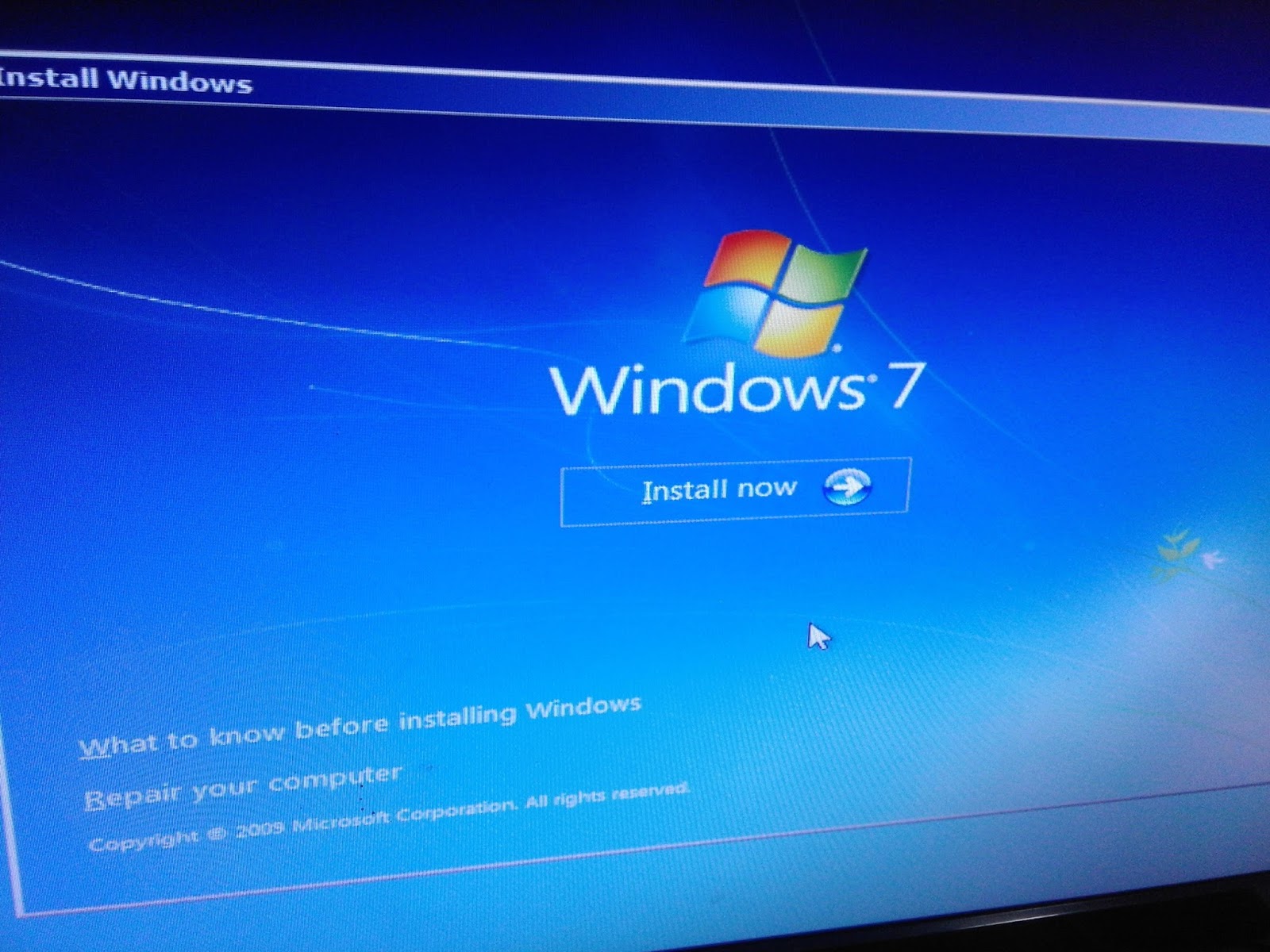 Cara Instal Ulang Windows 7 Di Komputer Dan Laptop - NEWBIE
