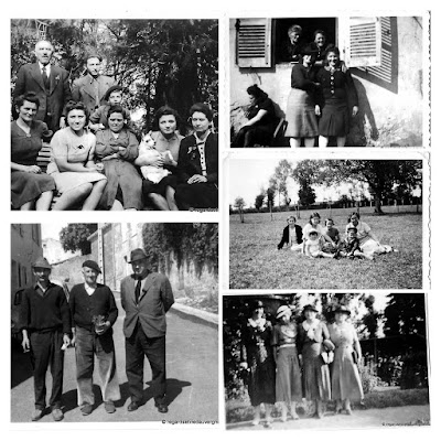 Album photos anciennes noir et blanc : groupes trois et plus Album photos anciennes noir et blanc : groupes trois et plus