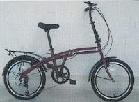 3 Sepeda Lipat Evergreen EG120-8 20 Inci