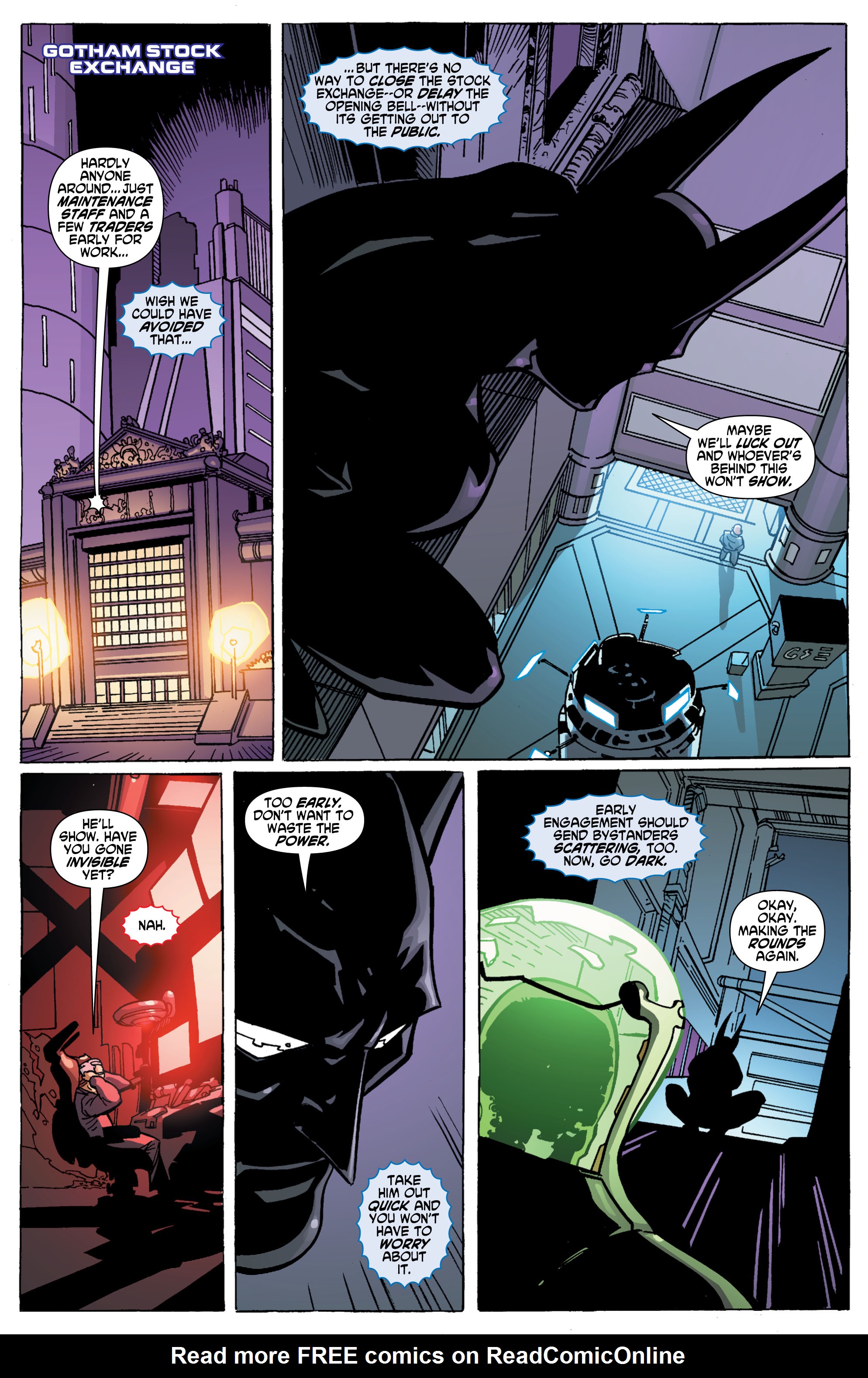Read online Batman Beyond (2011) comic -  Issue #6 - 18