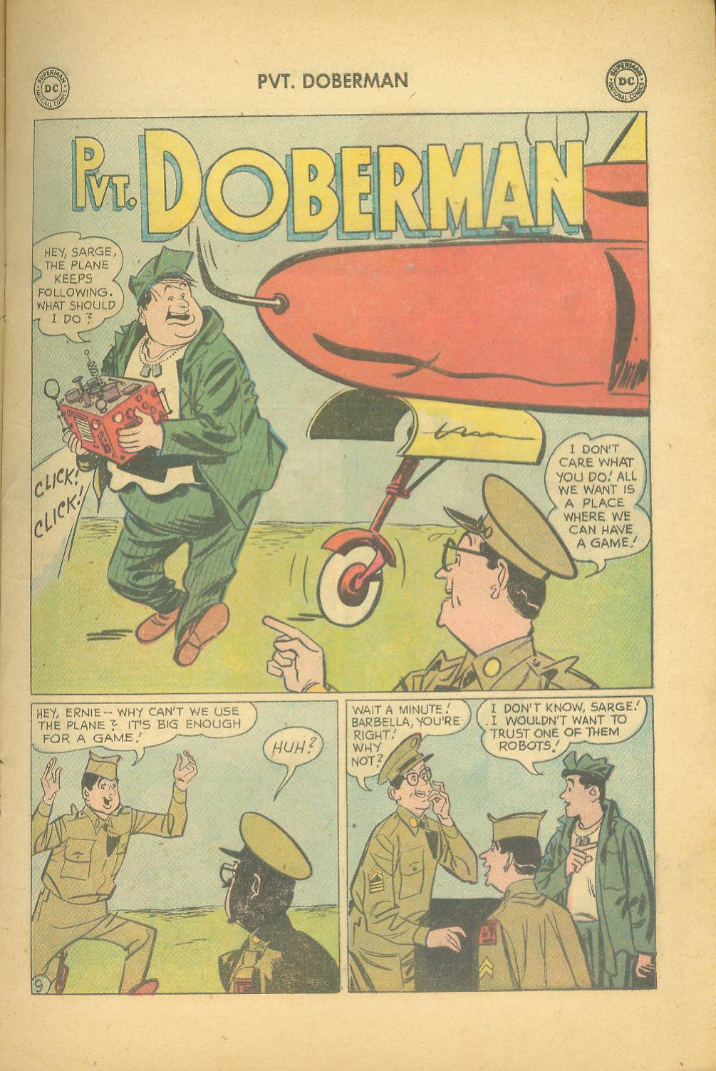 Read online Sgt. Bilko's Pvt. Doberman comic -  Issue #4 - 13