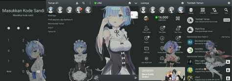 Download Tema Line Anime Rem Re: Zero Download Tema Line Anime Rem Re: Zero