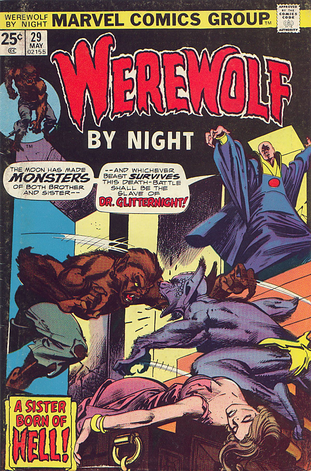 Read online Werewolf by Night (1972) comic -  Issue #29 - 1