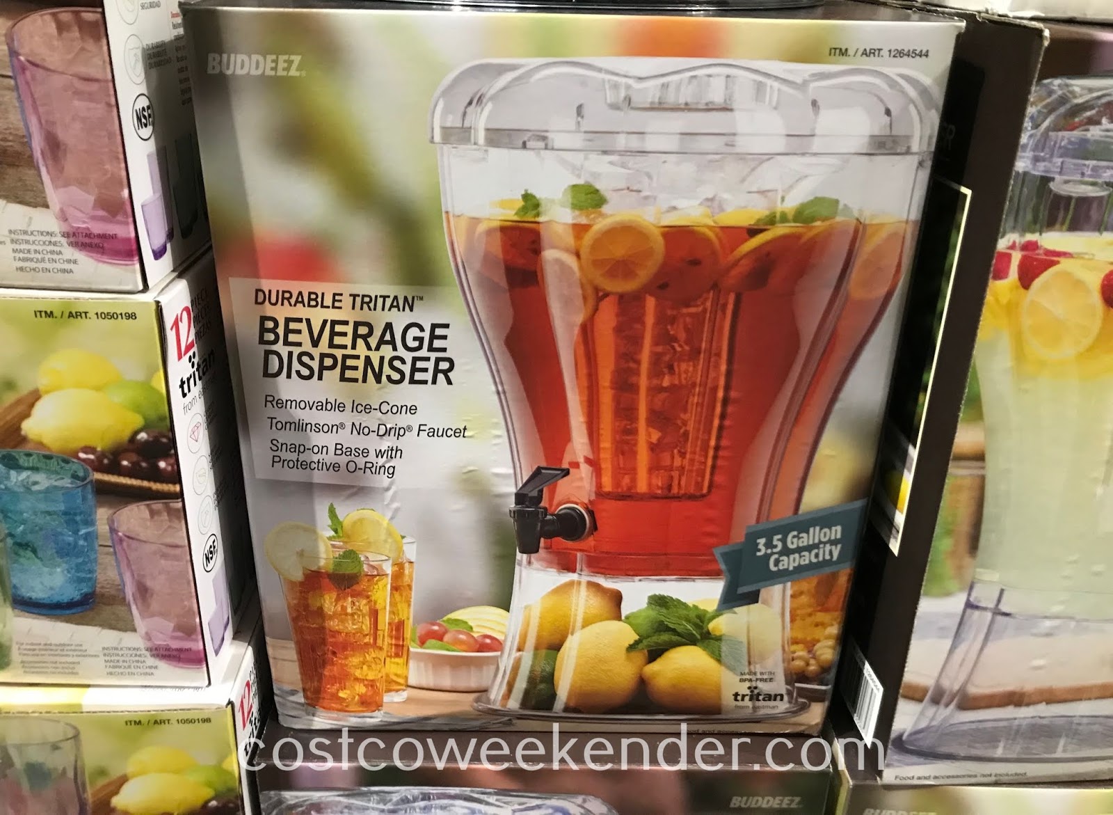 Buddeez Tritan Beverage Dispenser Costco Weekender