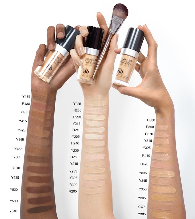 Ultra HD Invisible Cover Foundation by MAKE UP FOR EVER, Color, Complexion, Foundation