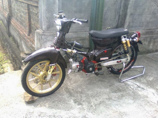 Honda C70 Modif Road Race - Pecinta Dunia Otomotif