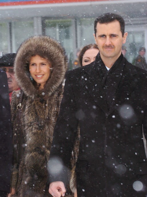 Bashar and Asmaa al Assad in Moscow - Una vez asumida la ilegitimidad de un líder o de un sistema político, la forma de su derrocamiento..