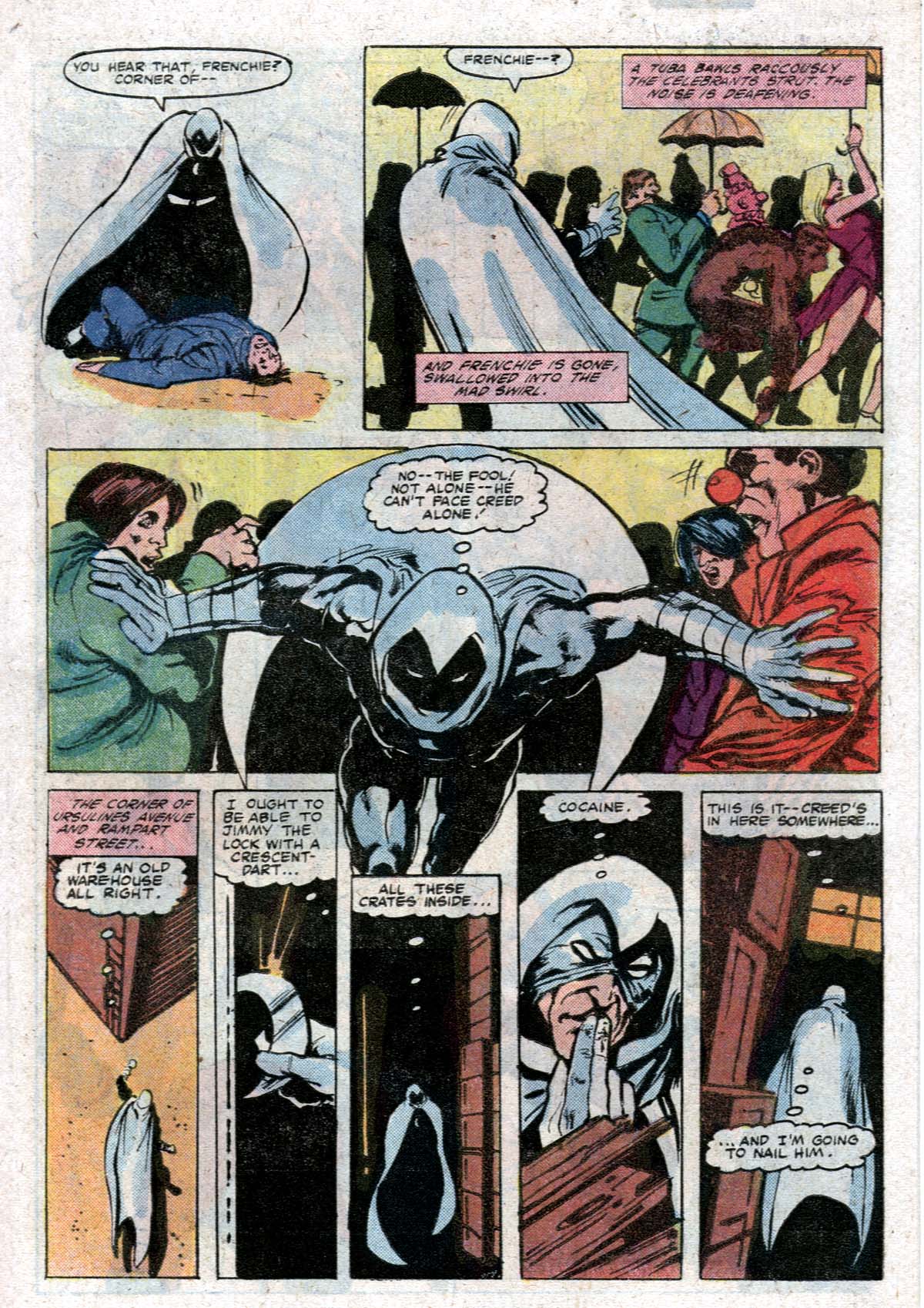 Read online Moon Knight (1980) comic -  Issue #11 - 18