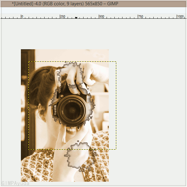 Ayuda con GIMP Cómo crear efecto sepia (GIMP)
