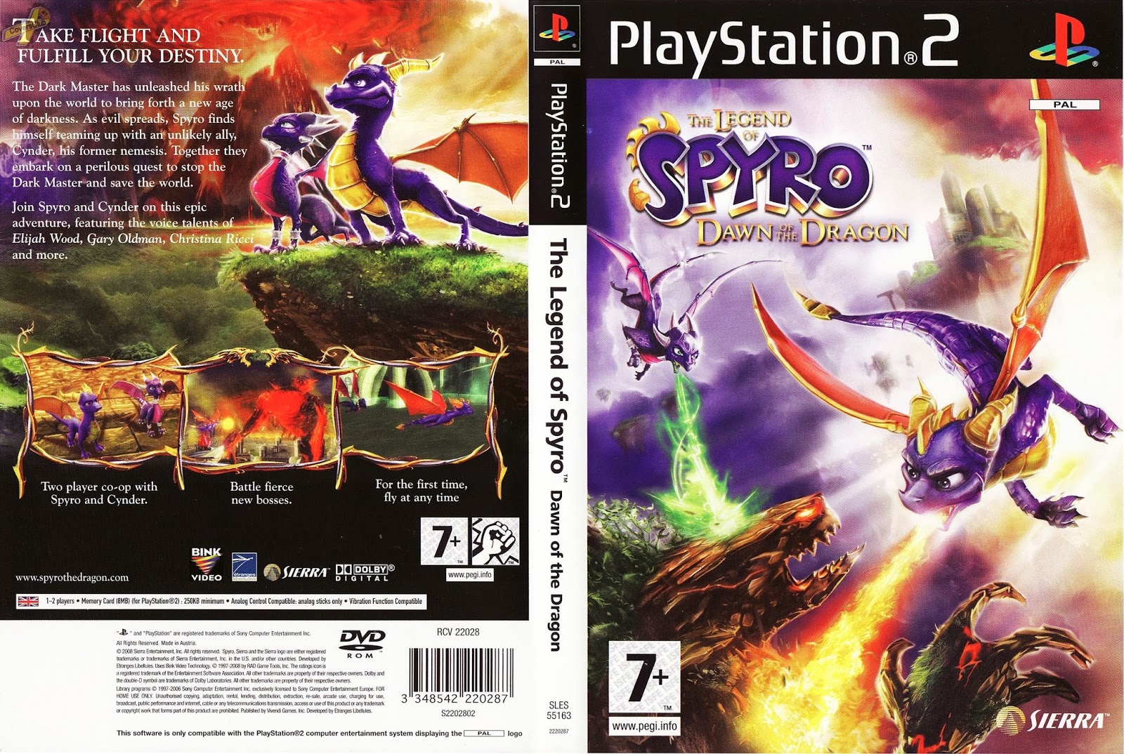 Spyro dawn of the dragon para opl Spyro dawn of the dragon para opl