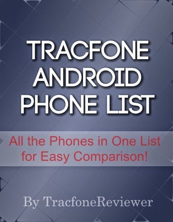 Complete android tracfone list