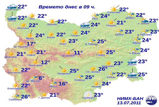 Болгария погода Болгария погода